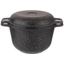Казан Agness 899-240 MIDNIGHT с крышкой гриль 5 л