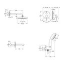 Набор для комплектации душа Grohe Essence 119699 цвет хром