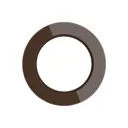 Рамка для розеток и выключателей Werkel Favorit Runda W0015114 1 пост цвет коричневый