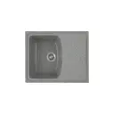 Врезная мойка Greenstone 60x50x20 см литьевой мрамор цвет темно-серый GRS-17K-309