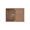 Врезная мойка Greenstone 68x50x17 см литьевой мрамор цвет терракот GRS-40s-307