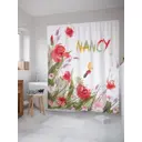 Шторка для ванной комнаты JoyArty sc_4454 200x180см цвет белый