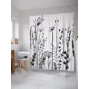 Шторка для ванной комнаты JoyArty sc_32134 200x180см цвет серый серебристый