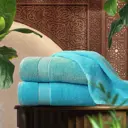 Набор из 2 полотенец Marrakesh 50х80 см цвет голубой небесно-голубой