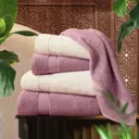 Набор из 4 полотенец Marrakesh 50х80 см цвет серо-лиловый ванильный
