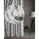 Штора на шторной ленте Монорай "Селена" 170x270 см цветы цвет зеленый