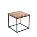 Журнальный столик квадратный Ilwi MBL-P-TL-P-1-M/1/3, 50x50 см бежевый
