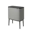 Мусорный бак Brabantia Bo 127243 34л серый