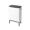 Мусорный бак Brabantia Bo 130601 60л белый