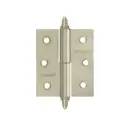 Петли дверные разъемные Нора-М 610-3 10612 правые, 75x63x2.5 мм, 2 шт, цвет хром