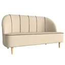 Диван-кушетка Лига Диванов Фелини 145x82x66 см экокожа цвет бежевый