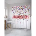 Шторка для ванной комнаты JoyArty sc_36231 200x180см цвет жёлтый золотой