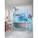 Шторка для ванной комнаты JoyArty sc_7390 200x180см цвет серый серебристый