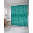 Шторка для ванной комнаты JoyArty sc_31554 200x180см цвет синий