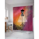 Шторка для ванной комнаты JoyArty sc_34513 200x180см цвет оранжевый медный