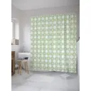 Шторка для ванной комнаты JoyArty sc_31089 200x180см цвет зеленый