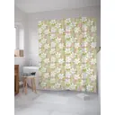 Шторка для ванной комнаты JoyArty sc_31851 200x180см цвет зеленый