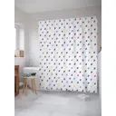 Шторка для ванной комнаты JoyArty sc_31958 200x180см цвет жёлтый золотой