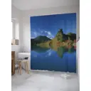 Шторка для ванной комнаты JoyArty sc_9291 200x180см цвет синий