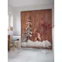 Шторка для ванной комнаты JoyArty sc_21447 200x180см цвет коричневый