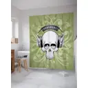 Шторка для ванной комнаты JoyArty sc_29216 200x180см цвет серый серебристый