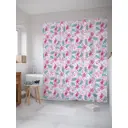 Шторка для ванной комнаты JoyArty sc_32458 200x180см цвет серый серебристый