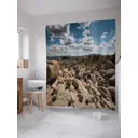 Шторка для ванной комнаты JoyArty sc_20761 200x180см цвет жёлтый золотой
