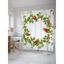 Шторка для ванной комнаты JoyArty sc_27716 200x180см цвет красный