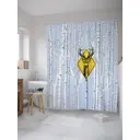 Шторка для ванной комнаты JoyArty sc_35765 200x180см цвет жёлтый золотой