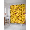 Шторка для ванной комнаты JoyArty sc_30794 200x180см цвет жёлтый золотой