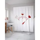 Шторка для ванной комнаты JoyArty sc_22376 200x180см цвет коричневый