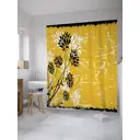 Шторка для ванной комнаты JoyArty sc_27748 200x180см цвет жёлтый золотой