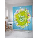 Шторка для ванной комнаты JoyArty sc_25662 200x180см цвет синий