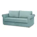 Диван прямой Nrava Romi 193x94x89 см дерево цвет бирюзовый