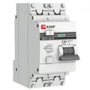 Дифференциальный автомат EKF PROxima АД-32 2P C63 A 30 мА 4.5 кА AC DA32-63-30-pro