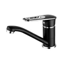 Однорычажный смеситель Frap F4549-6 14.3 см цвет черный