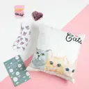 Набор подарочный "Cats" подушка-секрет 40x40 см и аксессуары