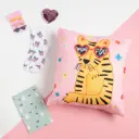Набор подарочный "L'amour" подушка-секрет 40x40 см и аксессуары