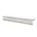 Карниз трехрядный Magellan 5003525, 280 см, пластик, цвет коричневый