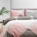 Комплект постельного белья Dome Adrienn полутораспальный, сатин, разноцветный