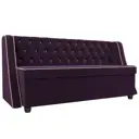 Диван Лига диванов Лофт 188x85x67 см велюр цвет фиолетовый 104551