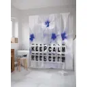 Шторка для ванной комнаты JoyArty sc_4621 200x180см цвет белый