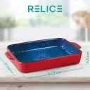 Форма для запекания 34.5x21 см RELICE (серия Gretta)