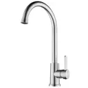 Однорычажный смеситель Elghansa 56c4249-steel 26.5 цвет матовый