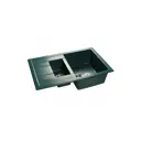 Мойка под столешницу Granfest Quadro 76.50x49.50 глубина 20 см искусственный камень цвет зеленый