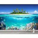 Фотообои флизелиновые Bartonwall 400x270 см Природа Море CHN01604