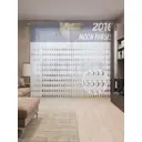 Тюль на шторной ленте Лунные прогнозы 2016 310х265 см цвет темно-синий