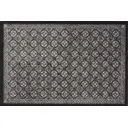 Коврик грязезащитный полиамид Como 39x58 см цвет серый