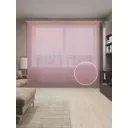 Тюль на шторной ленте Поверхность с градиентом-4 310х265 см цвет розовый