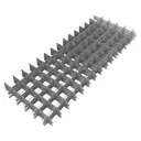 Сетка металлическая 50x50x3 мм, 0.5x2 м